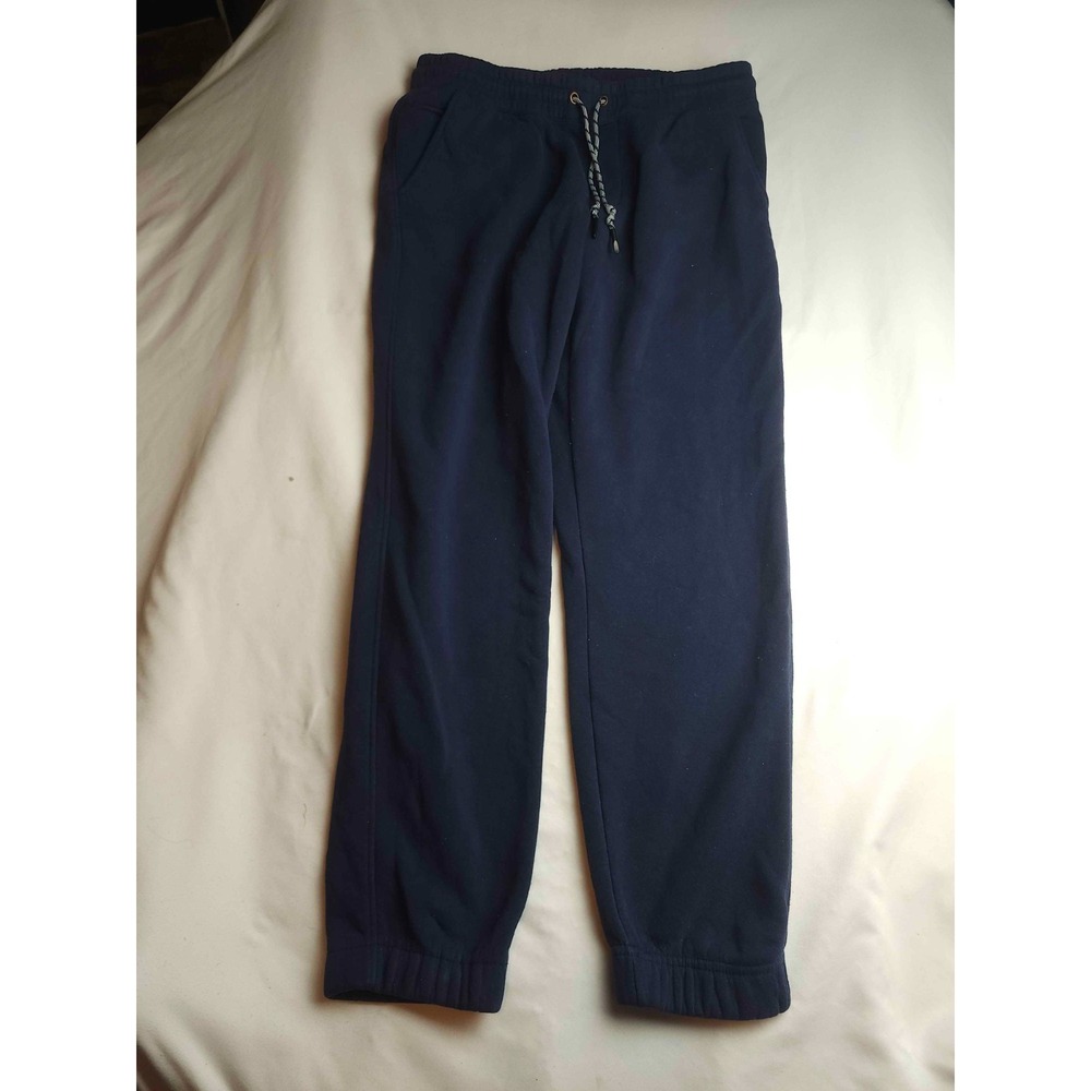 Weatherproof Vintage Jogger Sweatpants Mens L Blue Fleece Loungewear Athleisure